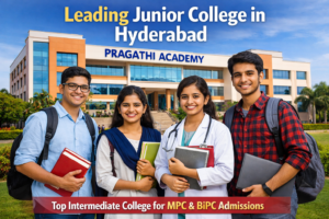 leading junior college in Hyderabad campus building