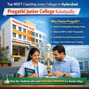 Pragathi Junior College Kukatpally NEET coaching junior college in Hyderabad offering BiPC courses with personalized attention