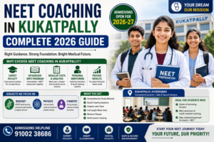 NEET coaching in Kukatpally Hyderabad with integrated BiPC and NEET preparation for 2026–27