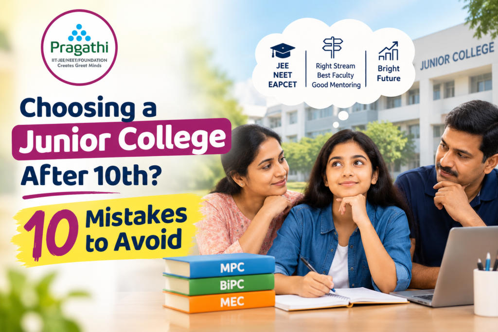 Junior college after 10th – 10 mistakes parents should avoid